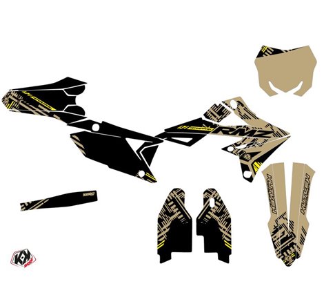 Kit Deco Moto Cross Zero Suzuki 250 RMZ Sable