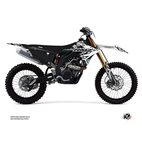 Kit Deco Moto Cross Zero Suzuki 250 RMZ Turquoise