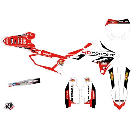 Kit Deco Moto Cross Replica BOS Suzuki 450 RMZ