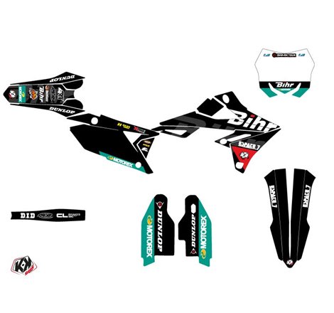 Kit Deco Moto Cross Replica Bihr Suzuki 450 RMZ