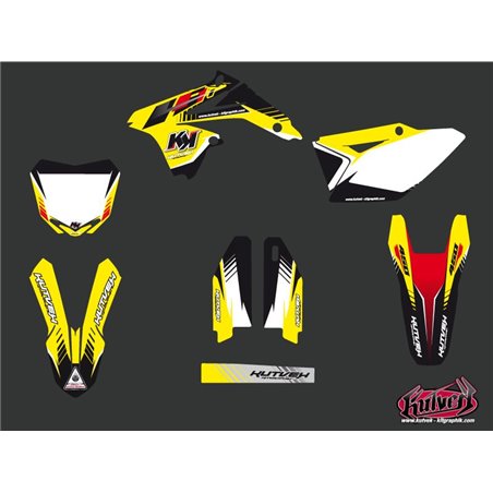 Kit Deco Moto Cross Pulsar Suzuki 450 RMZ Noir