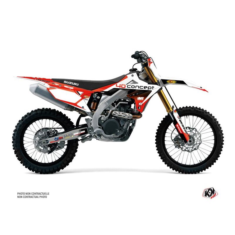 Kit Deco Moto Cross Replica BOS Suzuki 450 RMZ