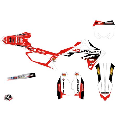 Kit Deco Moto Cross Replica BOS Suzuki 450 RMZ