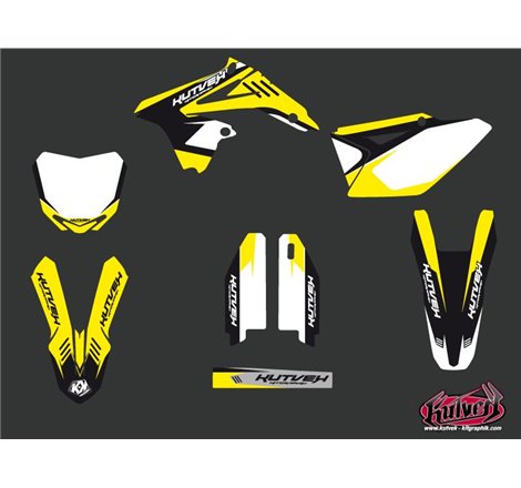 Kit Deco Moto Cross Chrono Suzuki 450 RMZ Noir