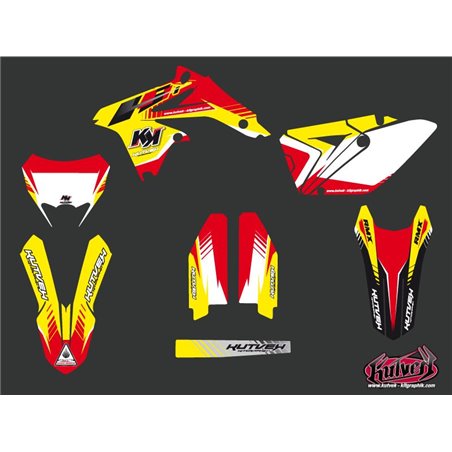 Kit Deco Moto Cross Pulsar Suzuki 450 RMX Rouge