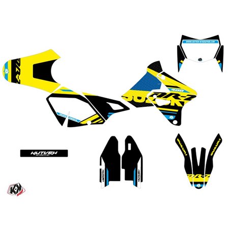 Kit Deco Moto Cross Grade Suzuki DRZ 400 SM Bleu