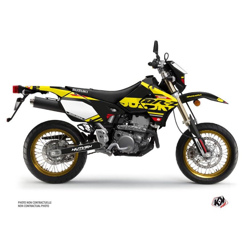 Kit Deco Moto Cross Grade Suzuki DRZ 400 SM Rouge