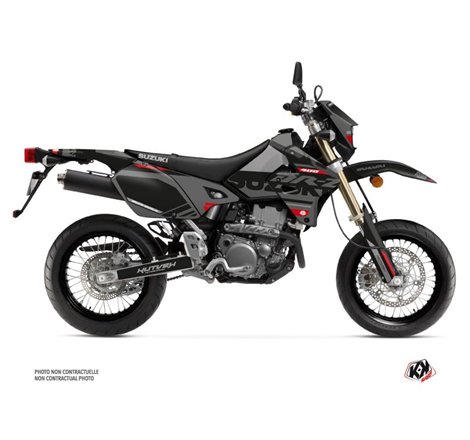 Kit Deco Moto Cross Grade Suzuki DRZ 400 SM Noir