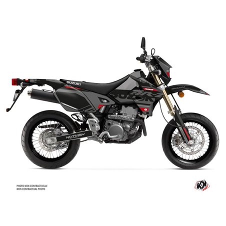 Kit Deco Moto Cross Grade Suzuki DRZ 400 SM Noir