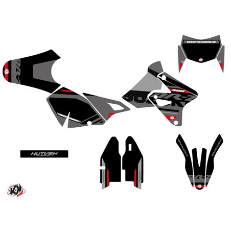 Kit Deco Moto Cross Grade Suzuki DRZ 400 SM Noir