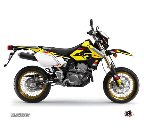 Kit Deco Moto Cross Label Suzuki DRZ 400 SM Noir