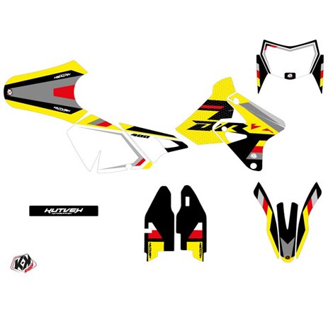 Kit Deco Moto Cross Label Suzuki DRZ 400 SM Noir