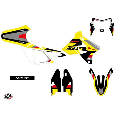 Kit Deco Moto Cross Label Suzuki DRZ 400 SM Noir