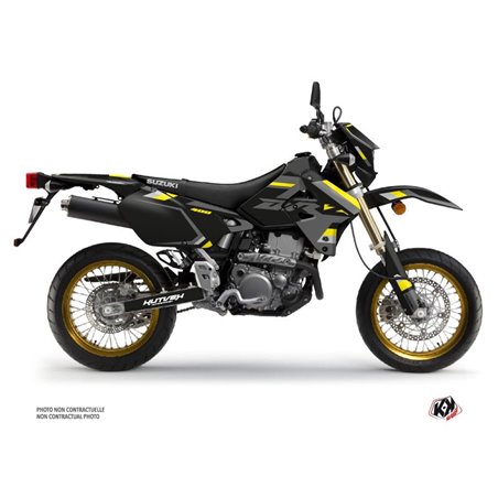 Kit Deco Moto Cross Label Suzuki DRZ 400 SM Gris