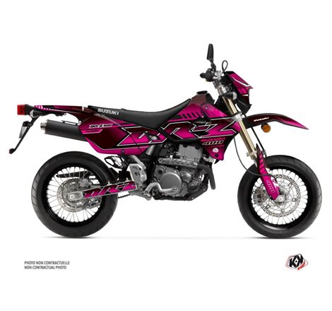 Kit Deco Moto Cross Oblik Suzuki DRZ 400 SM Rose