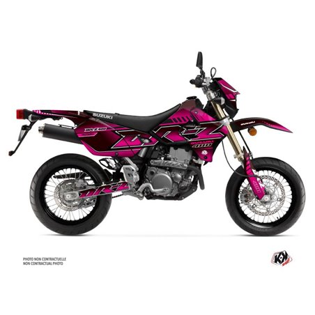 Kit Deco Moto Cross Oblik Suzuki DRZ 400 SM Rose