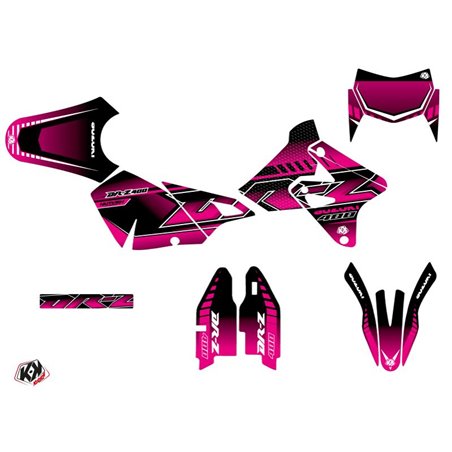 Kit Deco Moto Cross Oblik Suzuki DRZ 400 SM Rose