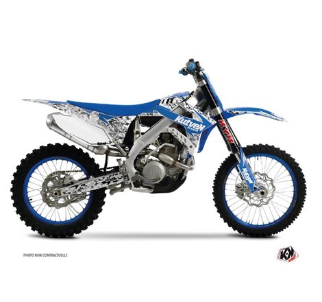 Kit Deco Moto Cross Predator TM MX 85 Bleu