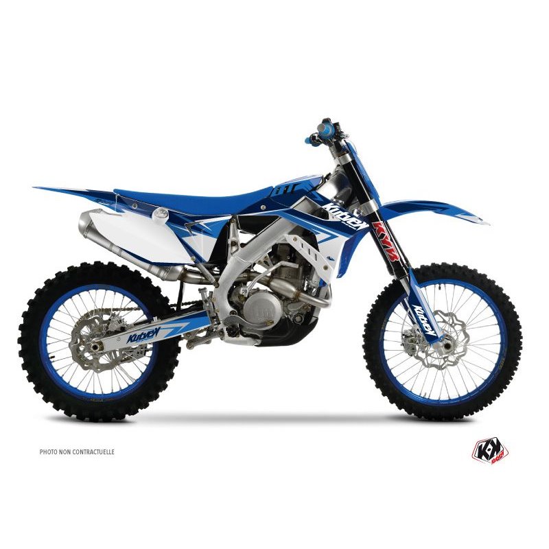 Kit Deco Moto Cross Stage TM MX 85 Bleu
