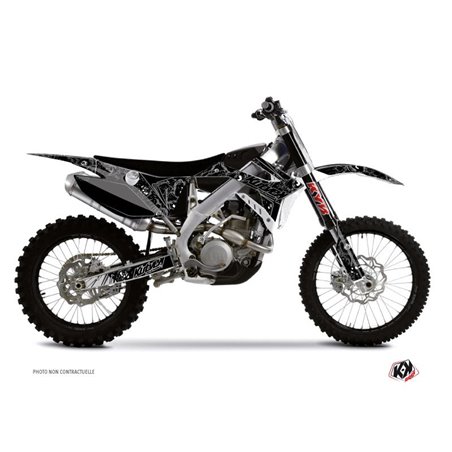 Kit Deco Moto Cross Zombies Dark TM MX 85 Noir