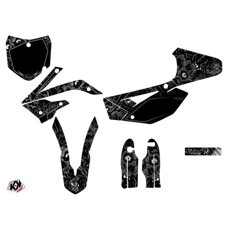 Kit Deco Moto Cross Zombies Dark TM MX 85 Noir