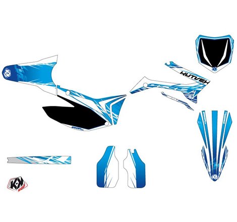 Kit Deco Moto Cross Eraser TM MX 125 Bleu