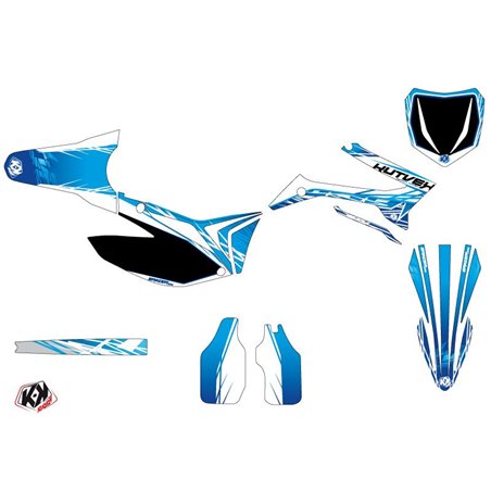 Kit Deco Moto Cross Eraser TM MX 125 Bleu