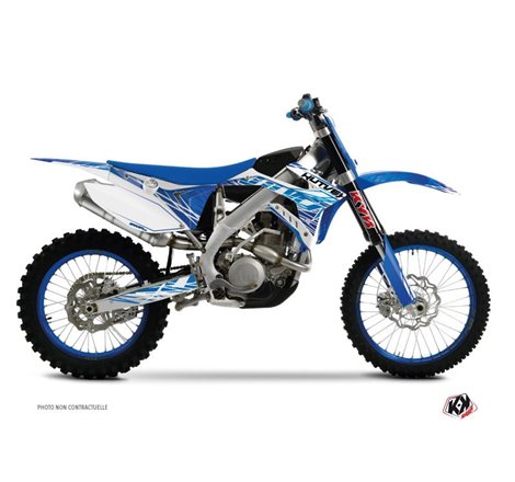 Kit Deco Moto Cross Eraser TM MX 250 Bleu
