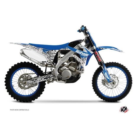 Kit Deco Moto Cross Predator TM MX 250 Bleu