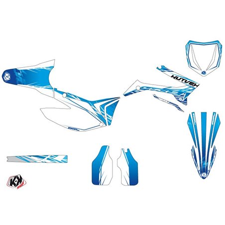 Kit Deco Moto Cross Eraser TM MX 250 Bleu
