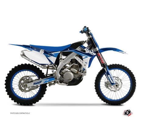 Kit Deco Moto Cross Stage TM MX 250 Bleu