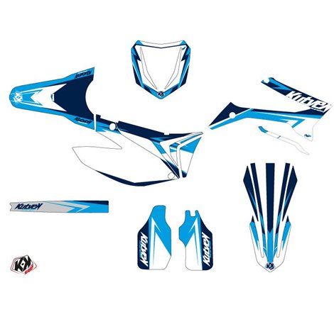 Kit Deco Moto Cross Stage TM MX 250 Bleu