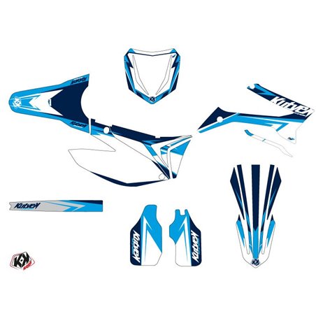 Kit Deco Moto Cross Stage TM MX 250 Bleu