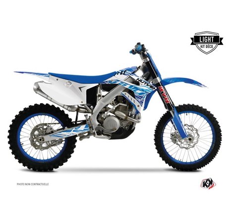 Kit Deco Moto Cross Eraser TM MX 250 FI Bleu LIGHT
