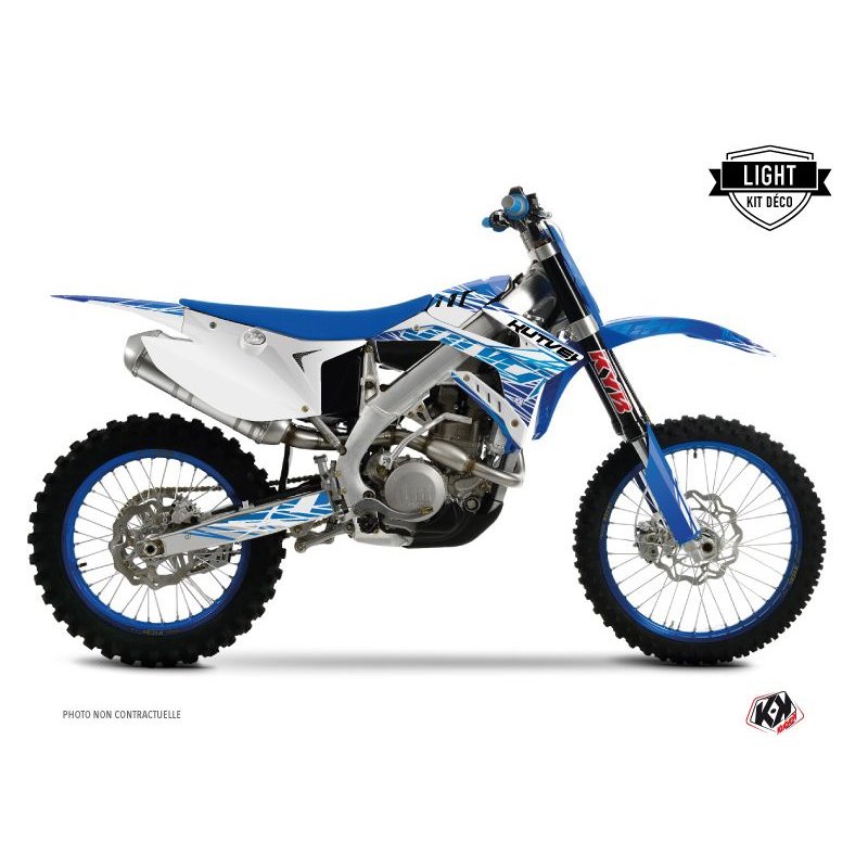 Kit Deco Moto Cross Eraser TM MX 250 FI Bleu LIGHT