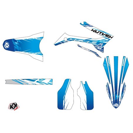Kit Deco Moto Cross Eraser TM MX 250 FI Bleu LIGHT