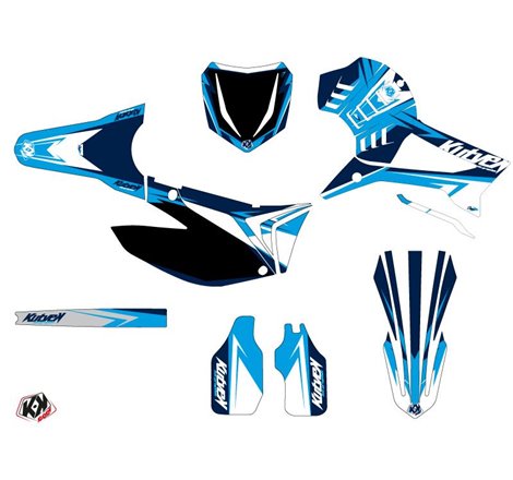 Kit Deco Moto Cross Stage TM MX 250 FI Bleu