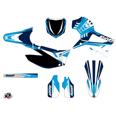 Kit Deco Moto Cross Stage TM MX 250 FI Bleu