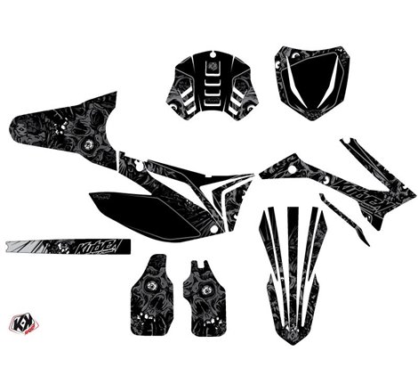 Kit Deco Moto Cross Zombies Dark TM MX 250 FI Noir