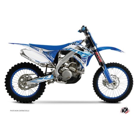 Kit Deco Moto Cross Eraser TM MX 450 FI Bleu