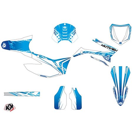 Kit Deco Moto Cross Eraser TM MX 450 FI Bleu