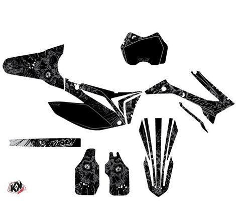 Kit Deco Moto Cross Zombies Dark TM EN 125 Noir