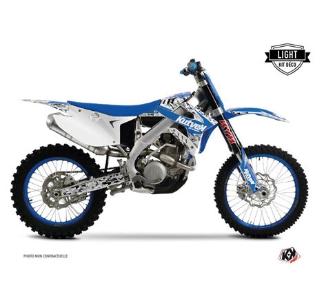 Kit Deco Moto Cross Predator TM EN 250 FI Bleu LIGHT