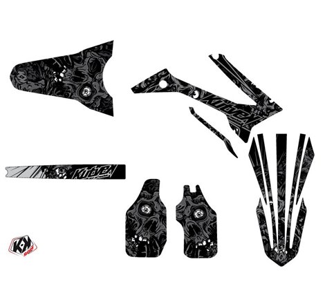 Kit Deco Moto Cross Zombies Dark TM EN 250 FI Noir LIGHT