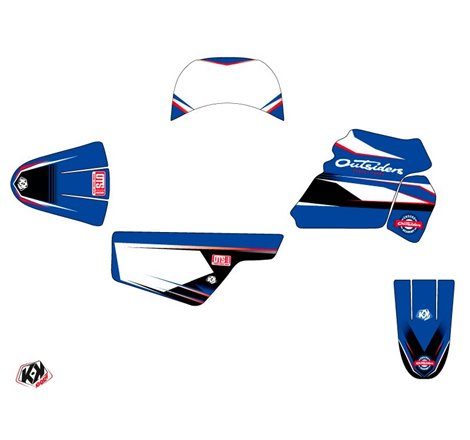 Kit Deco Moto Cross Replica Outsiders Academy Yamaha PW 50 2018