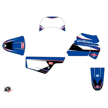 Kit Deco Moto Cross Replica Outsiders Academy Yamaha PW 50 2018