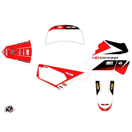 Kit Deco Moto Cross Replica BOS Yamaha PW 50
