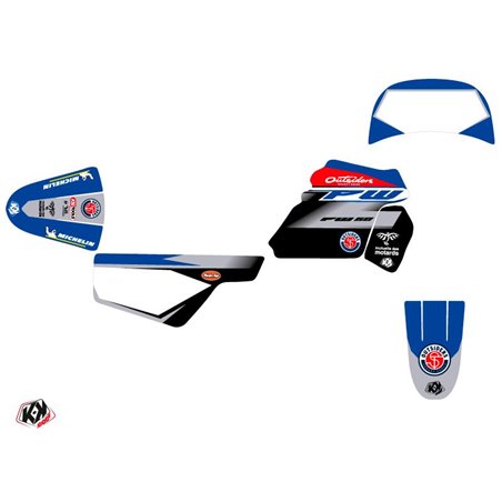 Kit Deco Moto Cross Replica Team Outsiders 2020 Yamaha PW 50