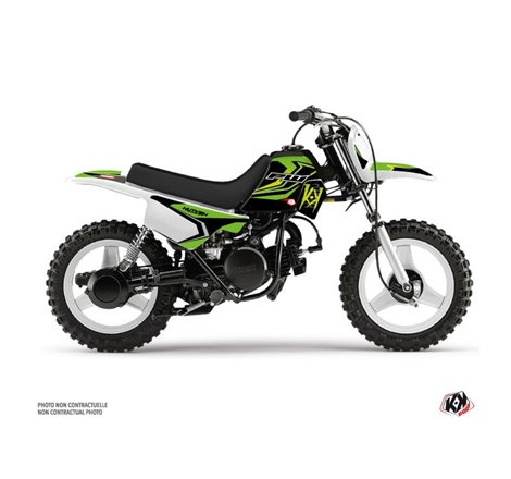 Kit Deco Moto Cross US STYLE Yamaha PW 50 Vert