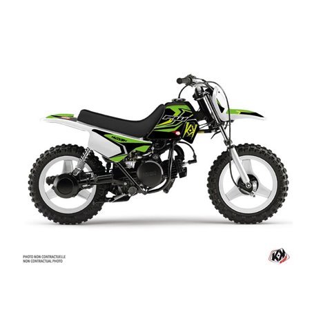 Kit Deco Moto Cross US STYLE Yamaha PW 50 Vert